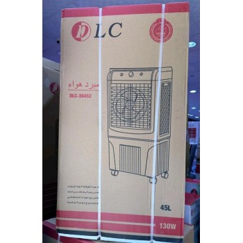  مبرد هواء صحراوي مكيف صحراوي محمول بخزان مياه كبير ومروحة مكيف بـ 3 سرعات قابلة للتغيير مناسب للمكتب والمنزل (45 لتر) 130 واط DLC -36452