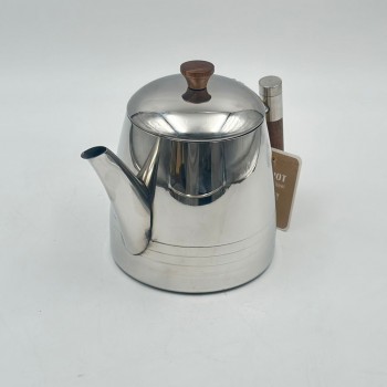 Stainless steel teapot with a practical and elegant design, 1400ml