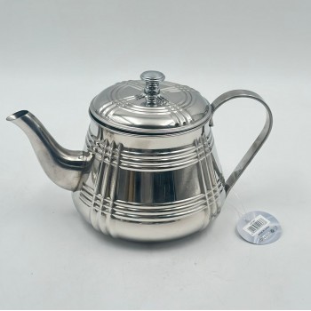 Stainless steel teapot with a practical and elegant design, 1400ml