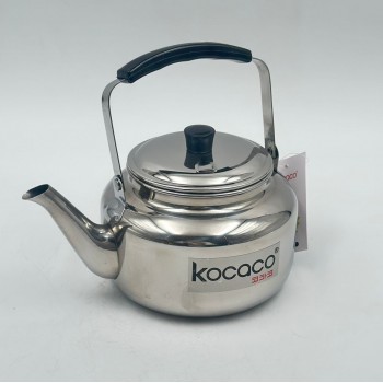 Stainless steel teapot with a practical and elegant design, 1 liter