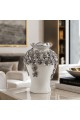 فازه ديكور بتصميم فني أنيق وشكل مميز غير تقليدي32×14×14سم 