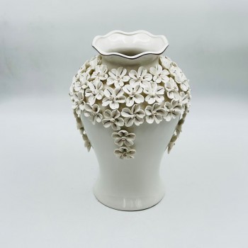 فازه ديكور بتصميم فني أنيق وشكل مميز غير تقليدي32×14×14سم فازه ديكور بتصميم فني أنيق وشكل مميز غير تقليدي32×14×14سم