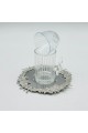 طقم أكواب تقديم أنيق بتصميم فاخر ومميز18قطعه طقم أكواب تقديم أنيق بتصميم فاخر ومميز18قطعه