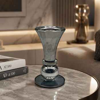 مبخره  ديكور فاخرة بتصميم أنيق ومميز لون اسود17×9×9سم