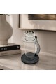 مبخرة أنيقة بتصميم عصري مميز شفاف علي اسود 20×5×5سم مبخرة أنيقة بتصميم عصري مميز شفاف علي اسود 20×5×5سم