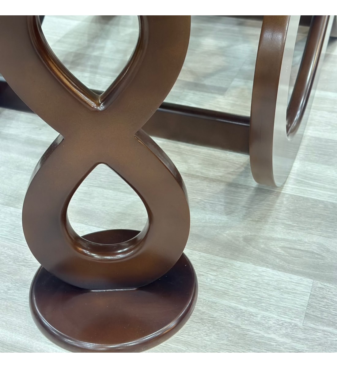 طقم طاولات ضيافة أنيق بتصميم عصري فاخر 5قطع (منتج تفصيل)