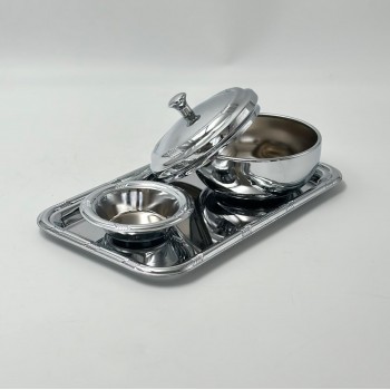 13 cm stainless steel date set