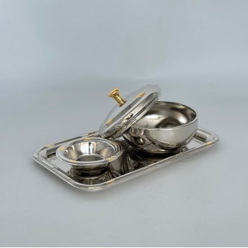 13 cm stainless steel date set