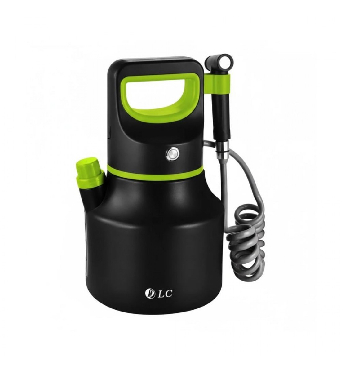 شطاف ومضخة رش قابلة للشحن من علامة DLC، طراز DLC-IP3051. شطاف ومضخة رش قابلة للشحن من علامة DLC، طراز DLC-IP3051.