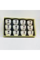 طقم فنجان سيراميك أنيق بتصميم فاخر يناسب تقديم القهوة العربية 12قطعه طقم فنجان سيراميك أنيق بتصميم فاخر يناسب تقديم القهوة العربية 12قطعه