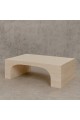 طاولة قهوة أسمنت هندسي مركب بديل الرخام - بيج مقاس 10.8*58*39.5 سم طاولة قهوة أسمنت هندسي مركب بديل الرخام - بيج مقاس 10.8*58*39.5 سم