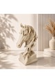 مجسم رأس حصان ديكوري فاخر – تصميم كلاسيكي بلمسة فنية40×15×13سم مجسم رأس حصان ديكوري فاخر – تصميم كلاسيكي بلمسة فنية40×15×13سم