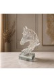 مجسم رأس حصان ديكوري فاخر – تصميم كلاسيكي بلمسة فنية 34×15×10سم مجسم رأس حصان ديكوري فاخر – تصميم كلاسيكي بلمسة فنية 34×15×10سم
