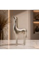 مجسّم حصان ديكوري بتصميم مهيب يجسّد الحصان وهو واقف على قدميه الخلفيتين 40×14×8سم 