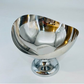 صحن تقديم فواكه وحلويات بتصميم عصري فاخر،18×20×15سم صحن تقديم فواكه وحلويات بتصميم عصري فاخر،18×20×15سم