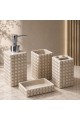 طقم إكسسوارات حمام أنيق بتصميم عصري فاخر، طقم إكسسوارات حمام أنيق بتصميم عصري فاخر،