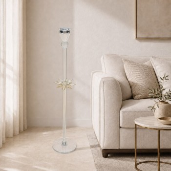 مبخرة أرضية كريستالية بتصميم طويل وأنيق100×8×8سم مبخرة أرضية كريستالية بتصميم طويل وأنيق100×8×8سم