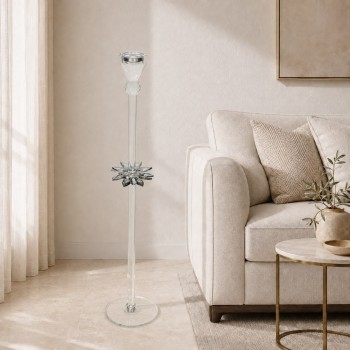 مبخرة أرضية كريستالية بتصميم طويل وأنيق80×8×8سم مبخرة أرضية كريستالية بتصميم طويل وأنيق80×8×8سم