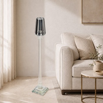 مبخرة أرضية كريستالية بتصميم طويل وأنيق80×6×6سم مبخرة أرضية كريستالية بتصميم طويل وأنيق80×6×6سم