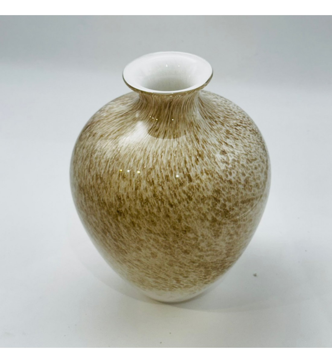 فازه ديكوري زجاجي فاخر انيق جذاب 28×9×9سم فازه ديكوري زجاجي فاخر انيق جذاب 28×9×9سم