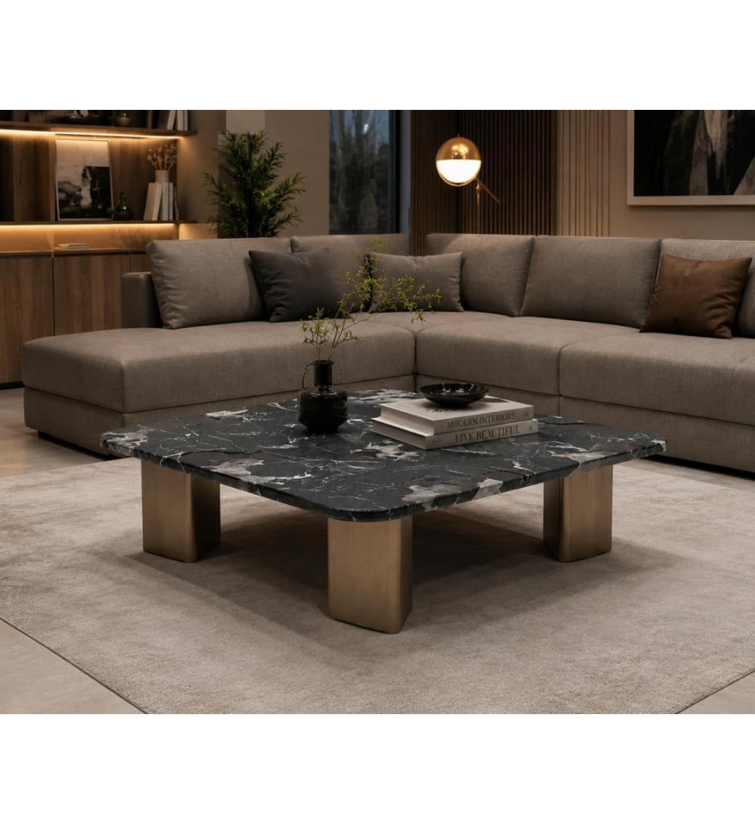 طاولة وسط مودرن رخام طبيعي, موديل R01 طاولة وسط مودرن رخام طبيعي, موديل R01