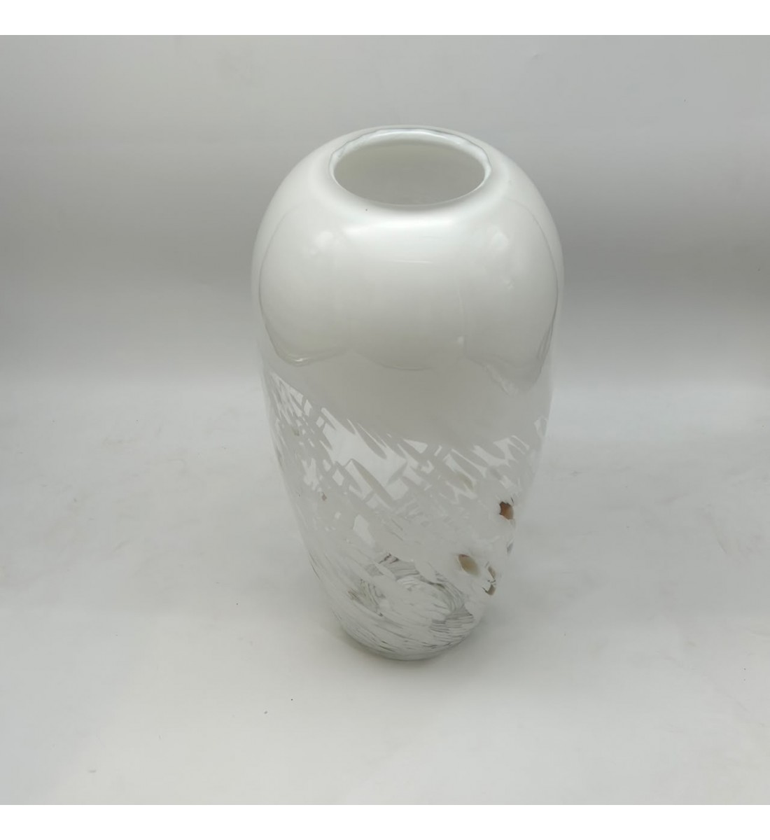 فازه ديكوري زجاجي فاخر انيق جذاب 38×10×10سم فازه ديكوري زجاجي فاخر انيق جذاب 38×10×10سم