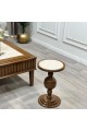 طقم طاولات ضيافة سطح بديل رخام وخشب قاعدة خشبي فاخر بتصميم كلاسيكي أنيق 5 قطع (منتج تفصيل) طقم طاولات ضيافة سطح بديل رخام وخشب قاعدة خشبي فاخر بتصميم كلاسيكي أنيق 5 قطع (منتج تفصيل)