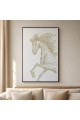 لوحة جدارية فنية مستطيلة بتصميم زخرفي بارز 120×80سم (منتج تفصيل) لوحة جدارية فنية مستطيلة بتصميم زخرفي بارز 120×80سم (منتج تفصيل)