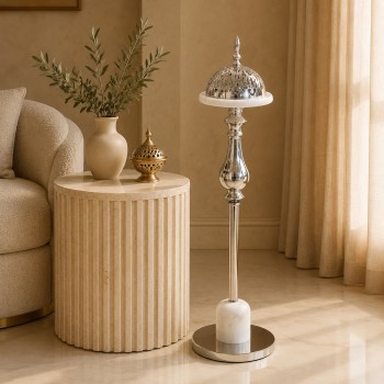 مبخرة أرضية فاخرة بتصميم كلاسيكي94×20×20سم
