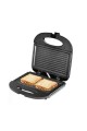 سخان توست و ساندويش 750 واط أسود SANDWICH MAKER DLC-38259
