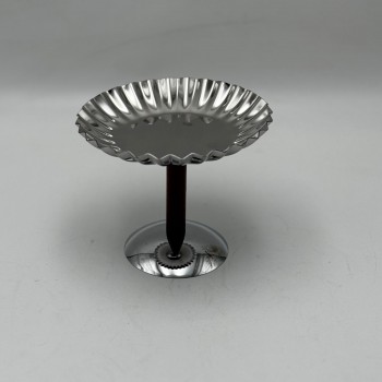 صحن تقديم بتصميم فاخر وعصري 14×14×12سم 