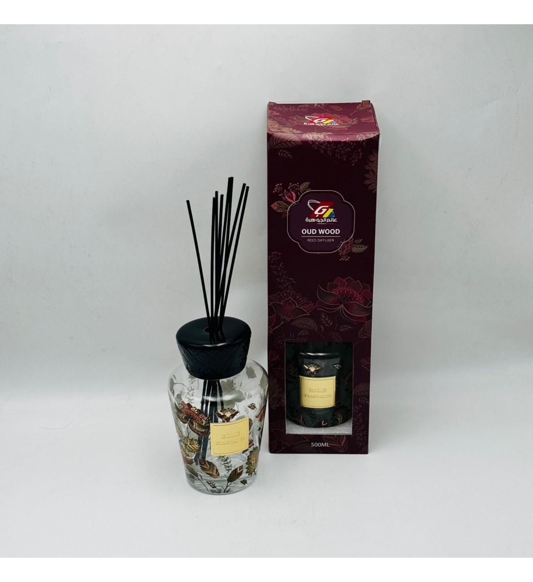معطر جو فاخر بتصميم أنيق يجمع بين الرائحة المميزة والمظهر الجمالي الراقي500مل معطر جو فاخر بتصميم أنيق يجمع بين الرائحة المميزة والمظهر الجمالي الراقي500مل