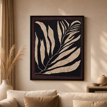 لوحة جدارية فنية بتصميم تجريدي عصري60×50سم لوحة جدارية فنية بتصميم تجريدي عصري60×50سم