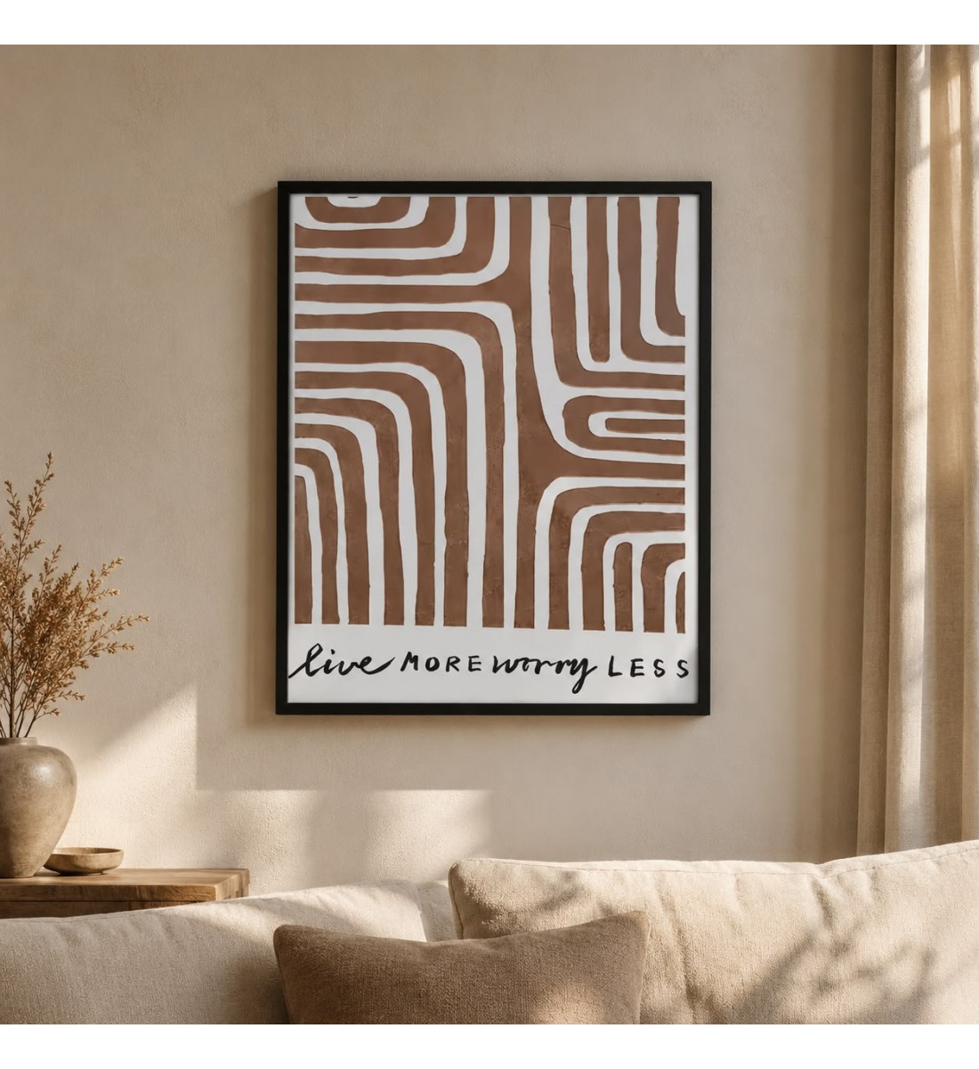 لوحة جدارية فنية بتصميم تجريدي عصري60×50سم لوحة جدارية فنية بتصميم تجريدي عصري60×50سم