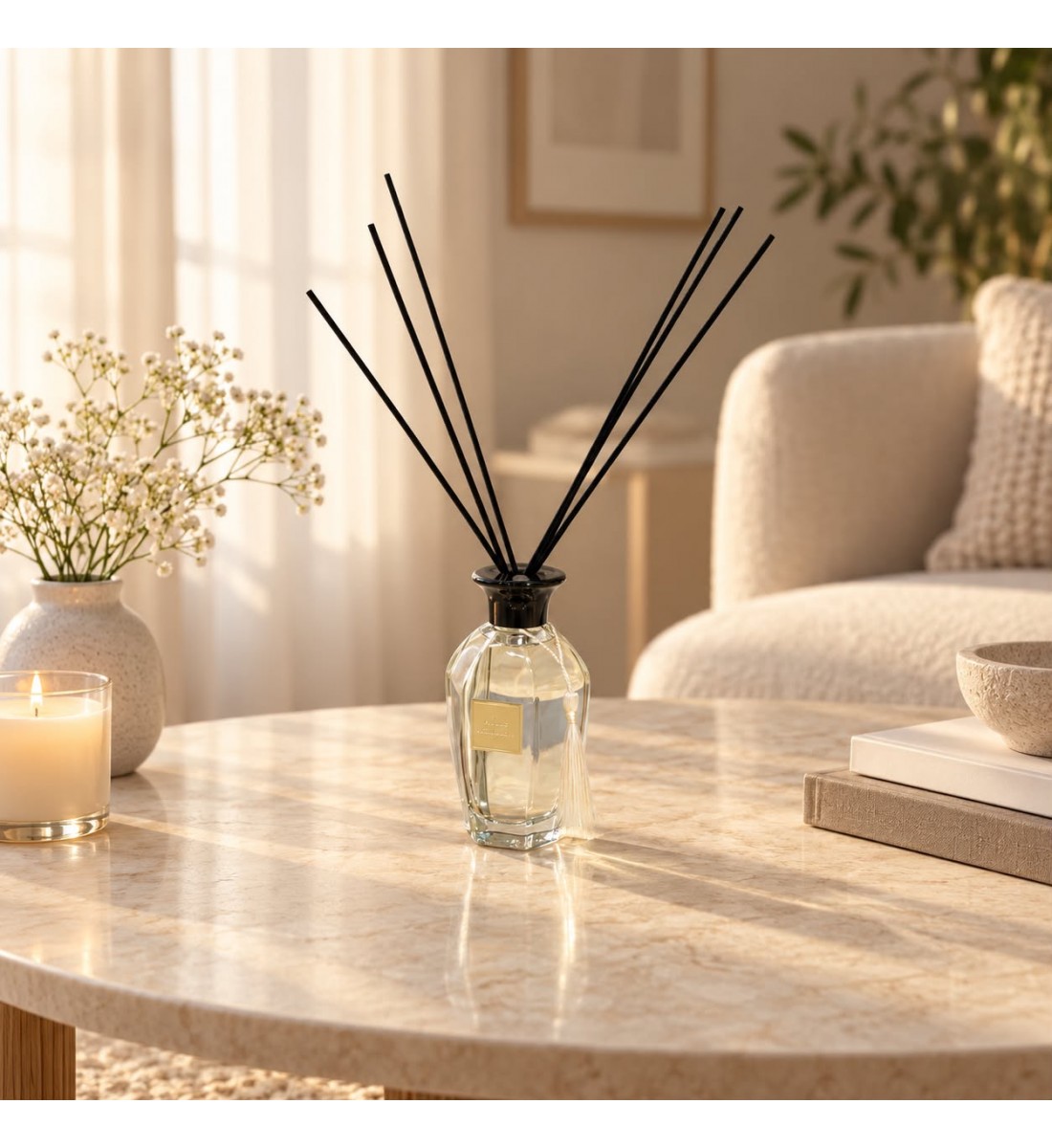 معطر جو فاخر بتصميم أنيق يجمع بين الرائحة المميزة والمظهر الجمالي الراقي 300مل معطر جو فاخر بتصميم أنيق يجمع بين الرائحة المميزة والمظهر الجمالي الراقي 300مل