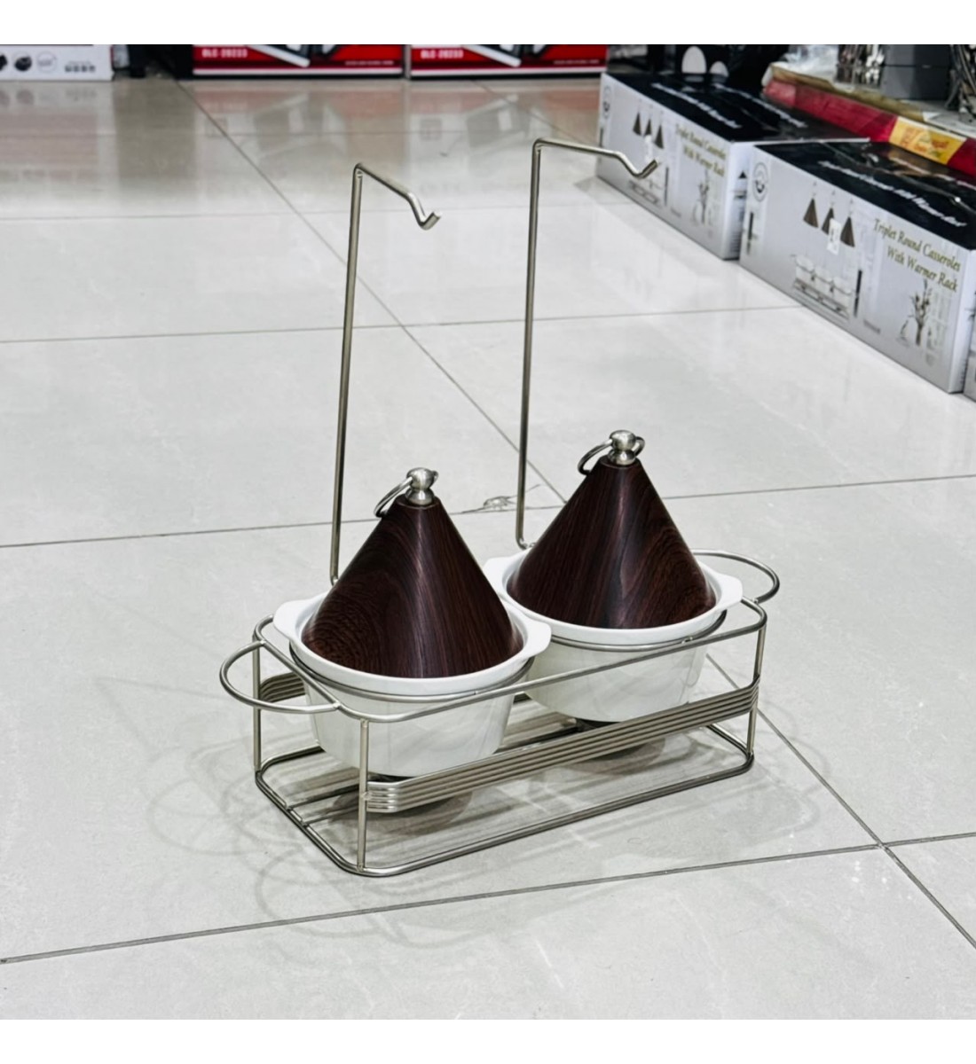 سخان طعام ثنائي بتصميم أنيق وعملي، سخان طعام ثنائي بتصميم أنيق وعملي،