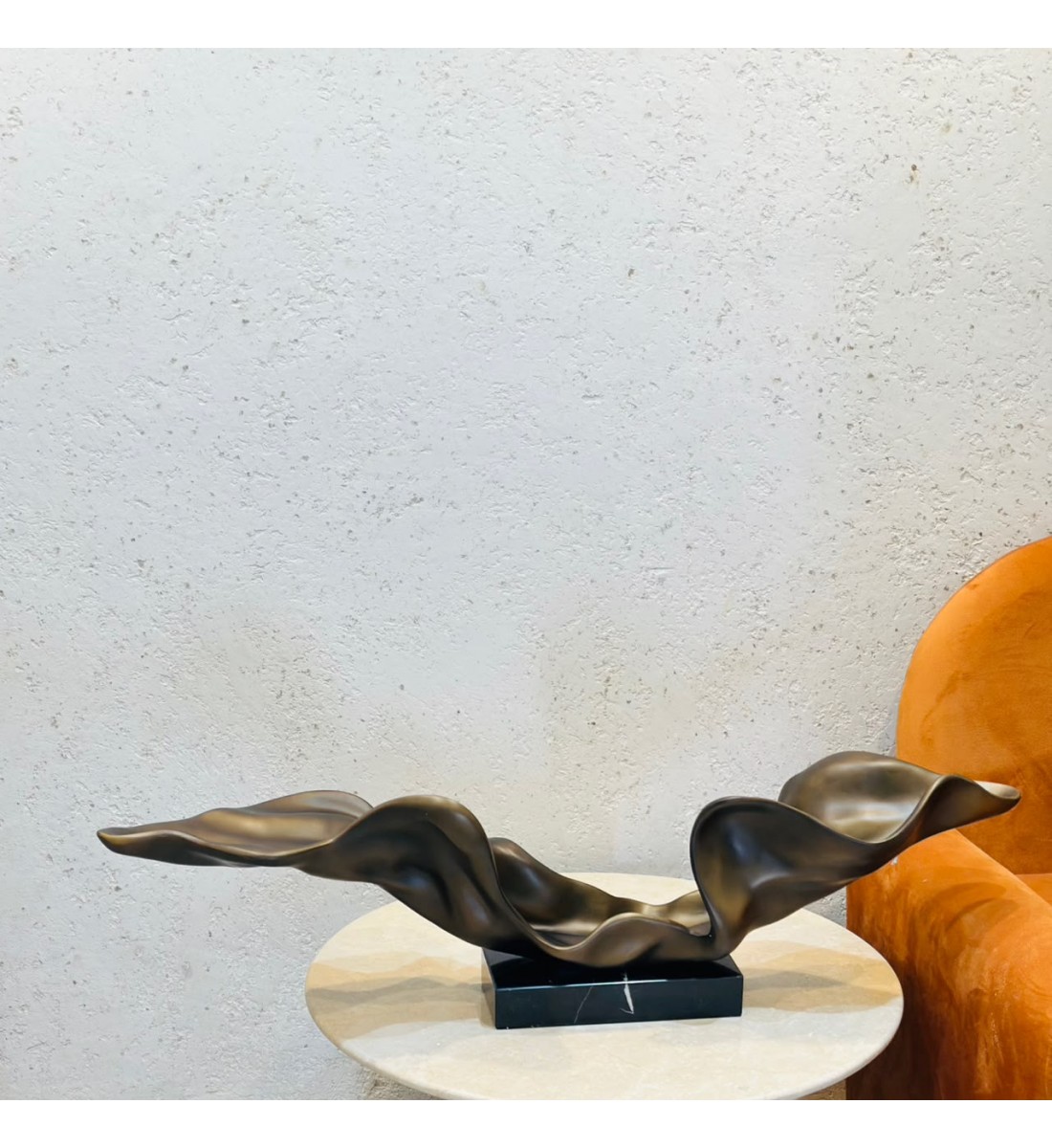 قطعة ديكور فنية تجريدية بطابع عصري فاخر، 87×13×28 قطعة ديكور فنية تجريدية بطابع عصري فاخر، 87×13×28