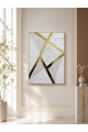 لوحة ديكور راقية بإطار ذهبي مقاس 80 × 120 سم
