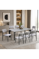 طاولة طعام رخام 8 كراسي طاولة طعام رخام 8 كراسي
