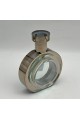 تحفة ديكور مجسم زجاجة عطر كريستالية فاخر، 22×5×22