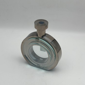 تحفة ديكور مجسم زجاجة عطر كريستالية فاخر، 30×28×4 تحفة ديكور مجسم زجاجة عطر كريستالية فاخر، 30×28×4