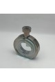 تحفة ديكور مجسم زجاجة عطر كريستالية فاخر، 30×28×4