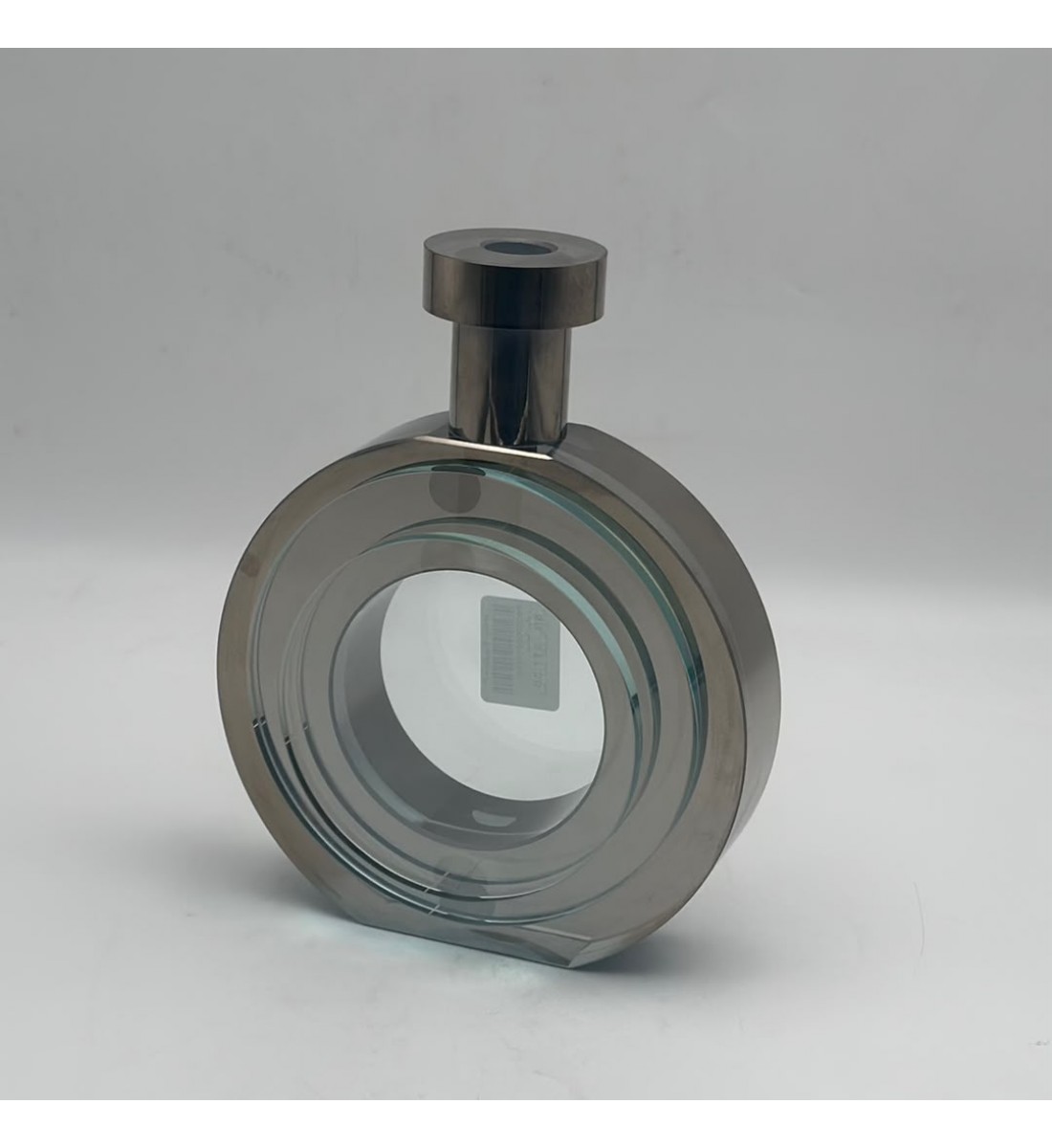 تحفة ديكور مجسم زجاجة عطر كريستالية فاخر، 30×28×4