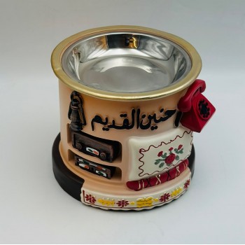 وعاء تقديم بتصميم تراثي مستوحى من ذكريات الزمن الجميل24×24×18سم وعاء تقديم بتصميم تراثي مستوحى من ذكريات الزمن الجميل24×24×18سم