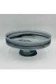 صحن تقديم زجاج دائري فاخر بتصميم رخامي وقاعدة مرتفعة. 15×33×33 سم صحن تقديم زجاج دائري فاخر بتصميم رخامي وقاعدة مرتفعة. 15×33×33 سم