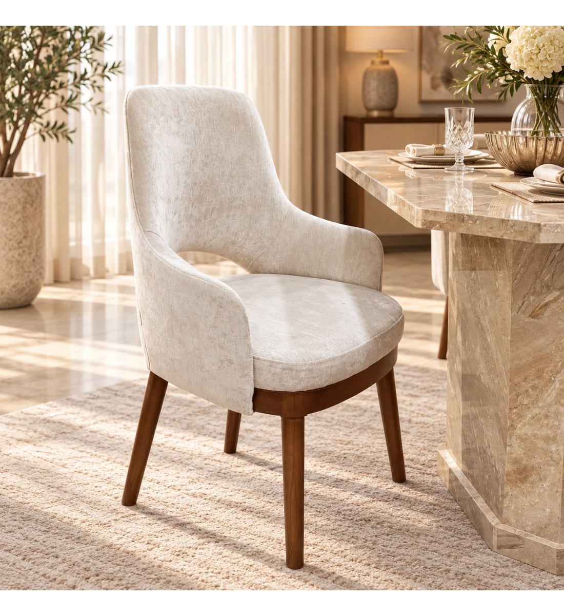 طقم طاولة طعام فاخر بسطح رخامي مع 8 كراسي بتصميم عصري. طقم طاولة طعام فاخر بسطح رخامي مع 8 كراسي بتصميم عصري.