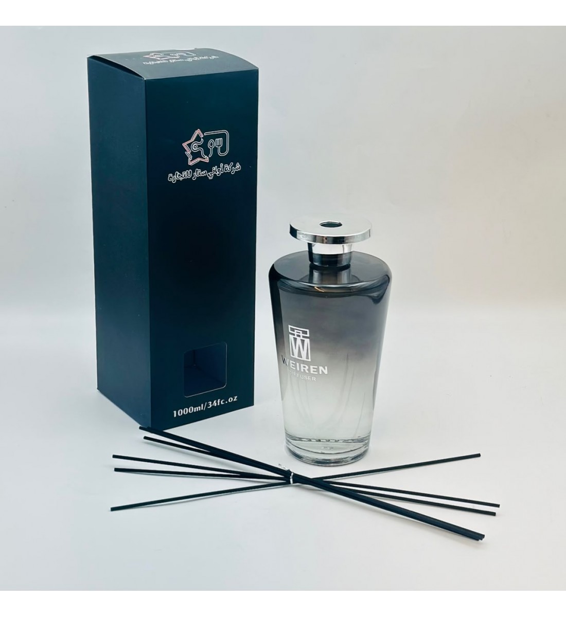 معطر جو فاخر  يجمع بين الأناقة العصرية والتعطير المنزلي. 1000 مل