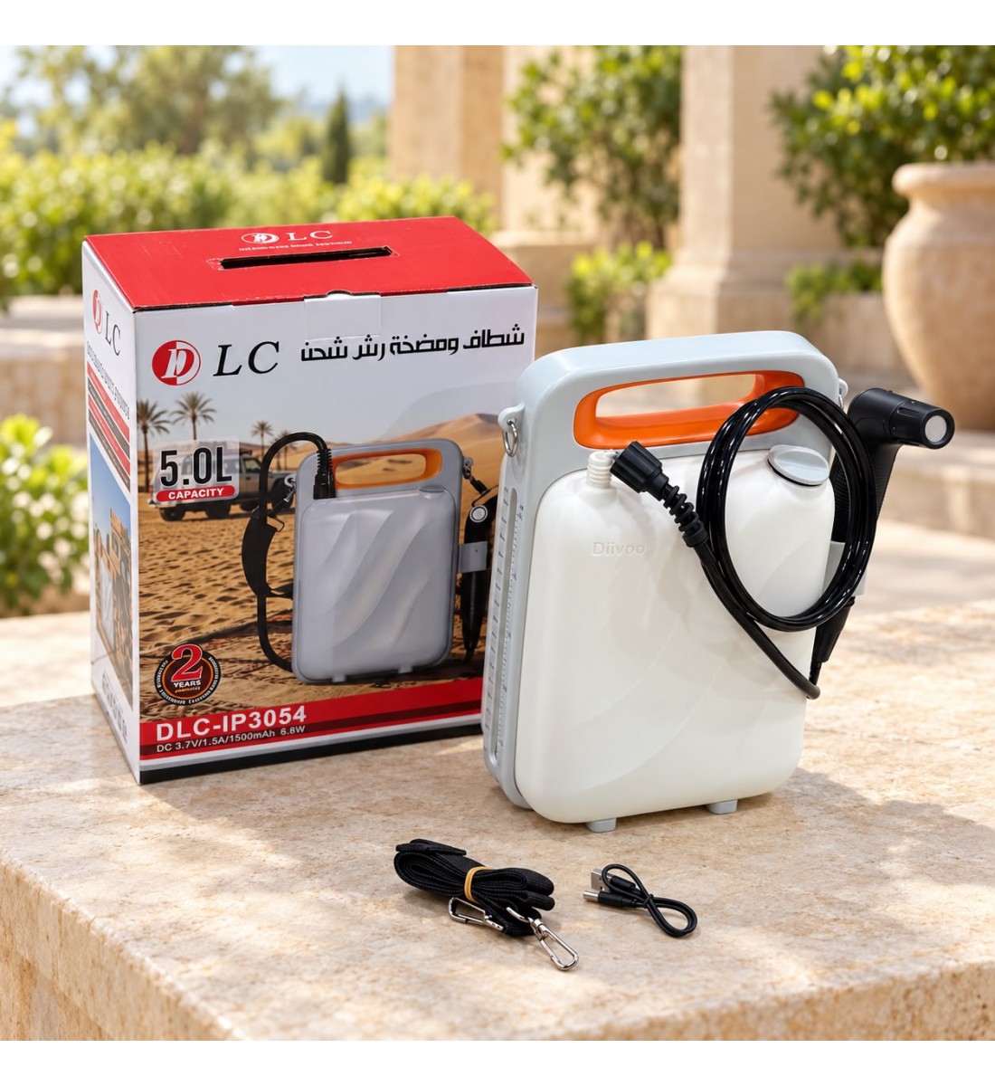 شطاف ومضخة رش شحن محمولة 5 لتر – DLC شطاف ومضخة رش شحن محمولة 5 لتر – DLC