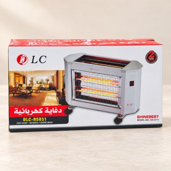 دفاية كهربائية DLC كوارتز – 1800 واط بعجلات.