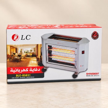 دفاية كهربائية DLC كوارتز – 1800 واط بعجلات.
